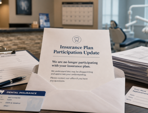 Why Your Dentist Stopped Accepting Your Insurance Plan